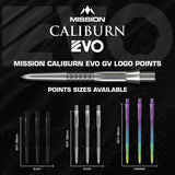 Mission Caliburn EVO Dart Points - GV1 - view 5