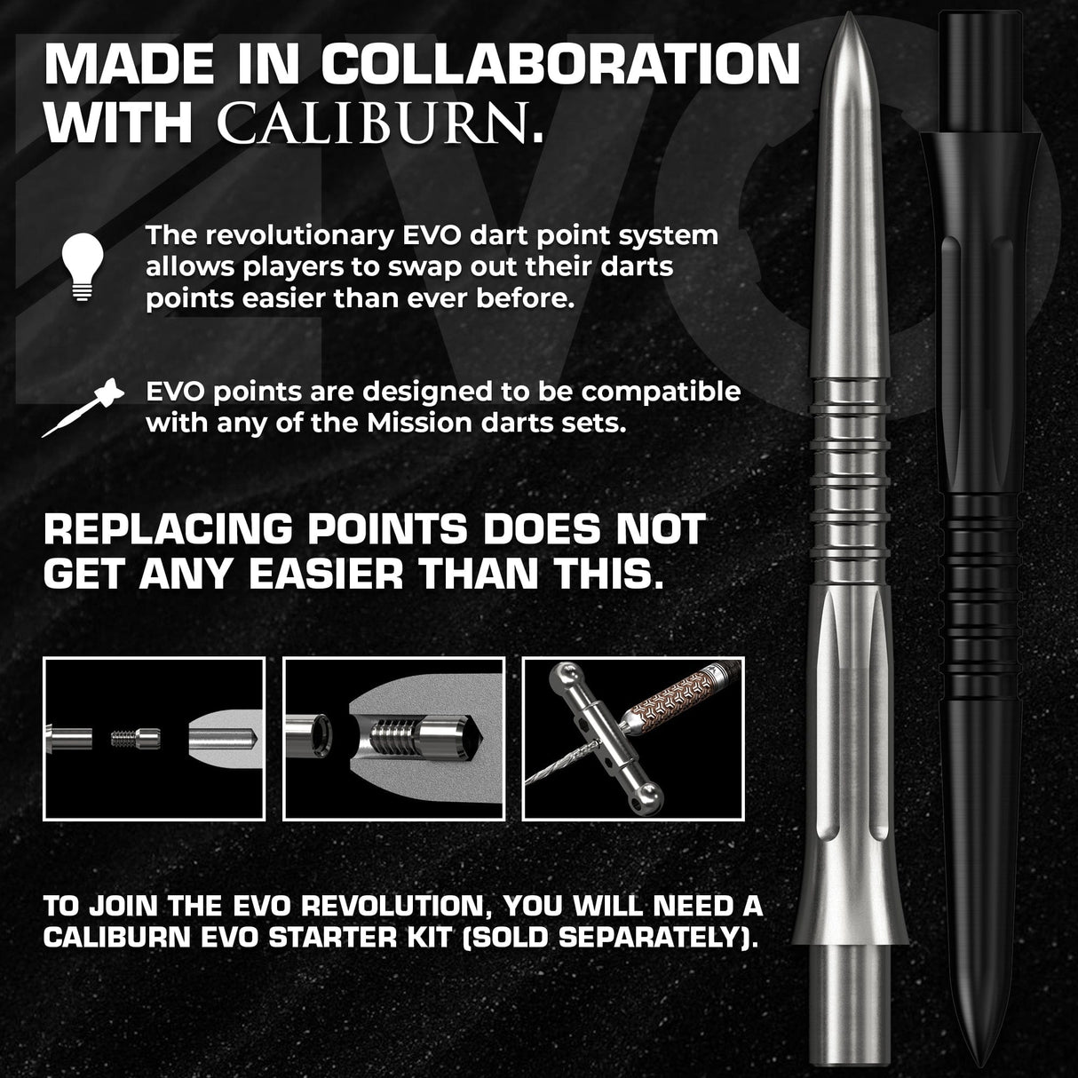 Mission Caliburn EVO Dart Points - GV1 - view 7