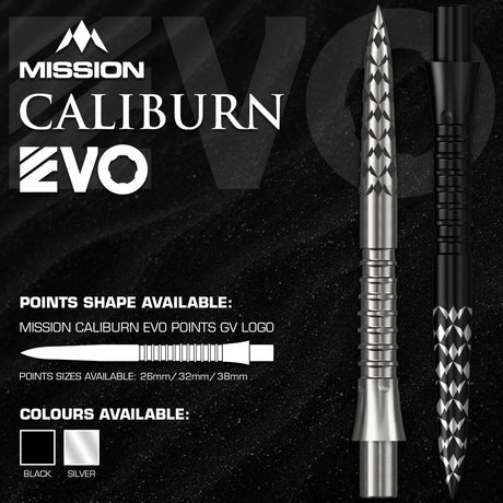 Mission Caliburn EVO Dart Points - GV-Logo - view 3