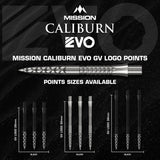Mission Caliburn EVO Dart Points - GV-Logo - view 4