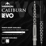 Mission Caliburn EVO Dart Points - Mission Logo - view 3