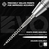 Mission Caliburn EVO Dart Points - Mission Logo - view 5