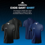 Mission Darts - EXOS Cool - Dart Shirt - Black - view 6