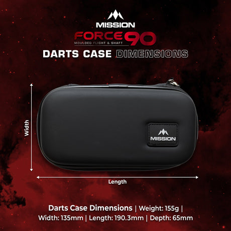 Mission Force 90 Dart Case - EVA Moulded Wallet - Slim - view 5
