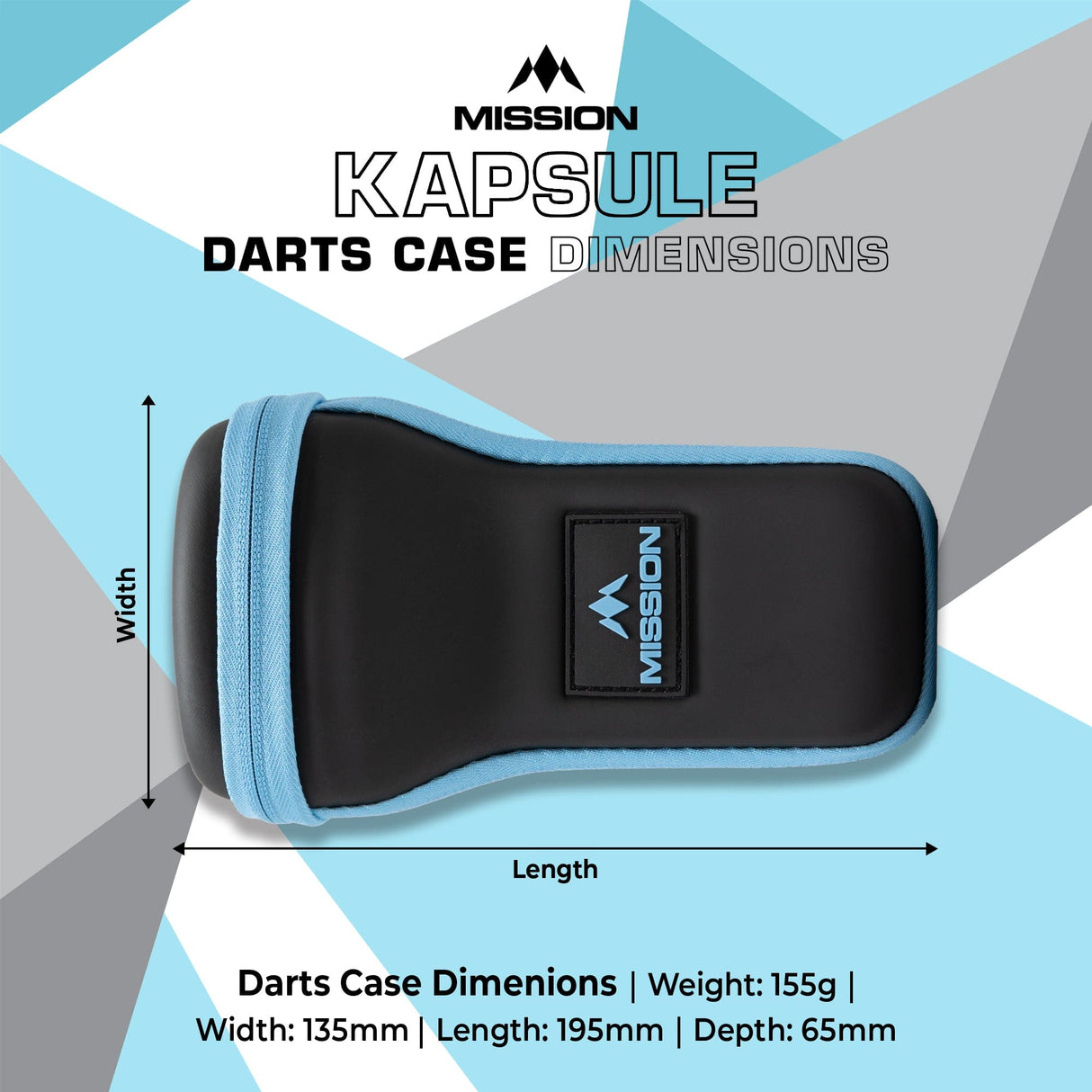 Mission Kapsule Darts Case - EVA Drop-in Case - view 9