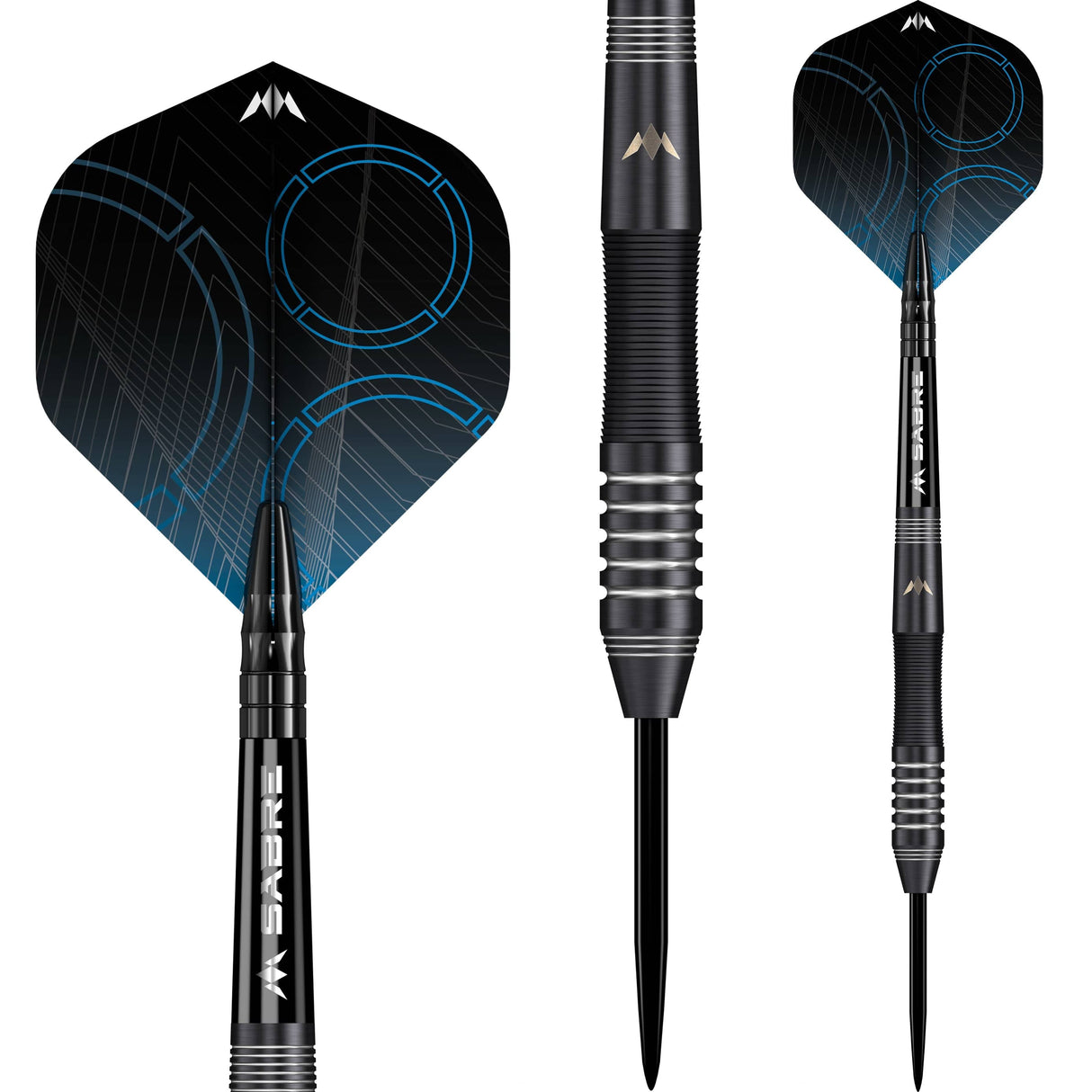 Mission Precision Darts - Steel Tip - 90% Tungsten - Black PVD - view 2