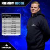 Mission Darts - Premium Hoodie - Navy Blue - view 6