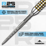 Mission R2.5 Rapid Dart Points - Steel Tip - DSX - view 6