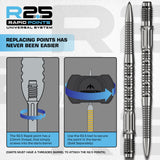 Mission R2.5 Rapid Dart Points - Steel Tip - GV2 - view 5