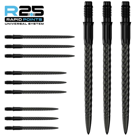 Mission R2.5 Rapid Dart Points - Steel Tip - RVX - view 2