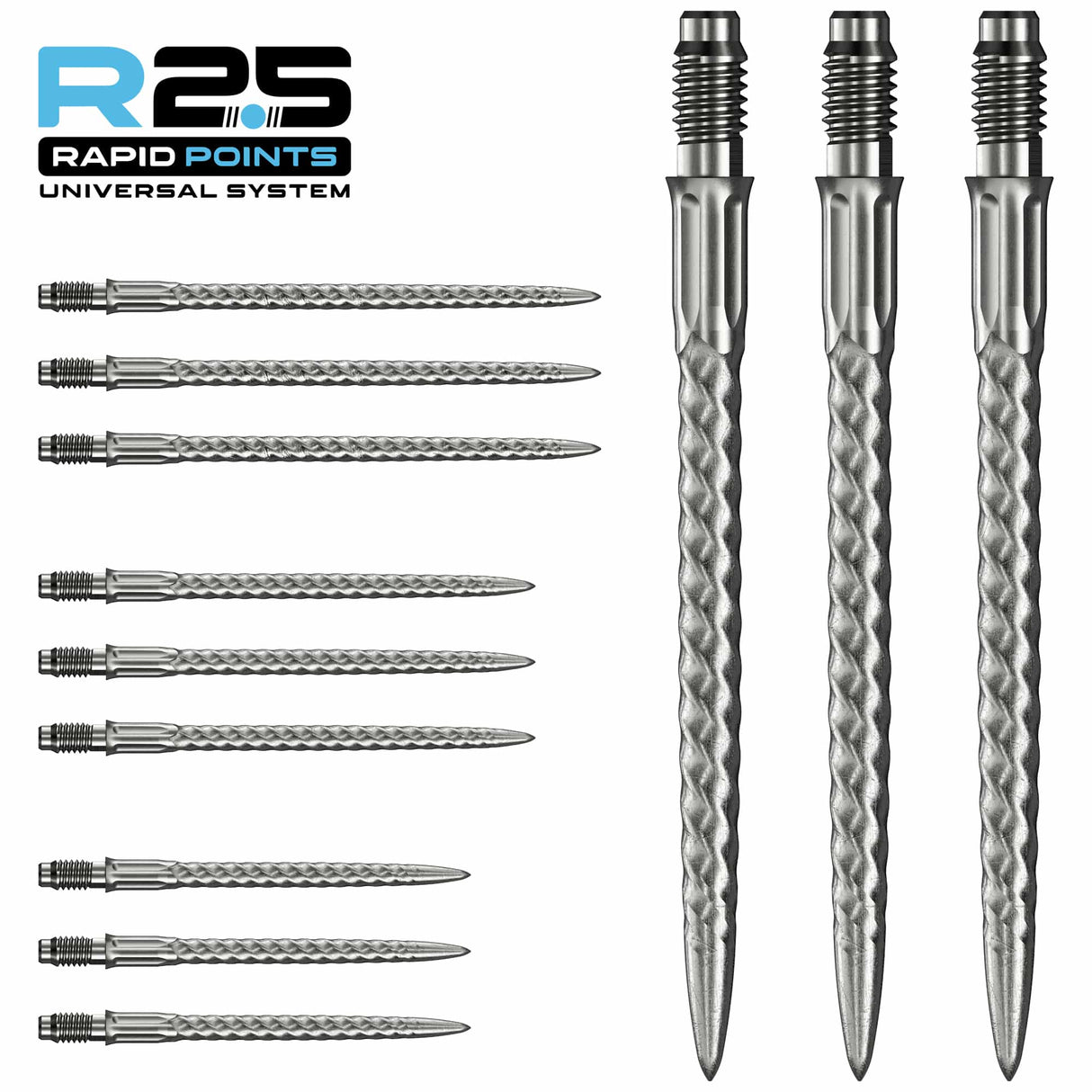 Mission R2.5 Rapid Dart Points - Steel Tip - RVX - view 4