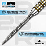 Mission R2.5 Rapid Dart Points - Steel Tip - SGV - view 5