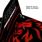 *Mission Solo Dart Flights - 100 Micron - No2 - Std - Roman Benecky - view 4