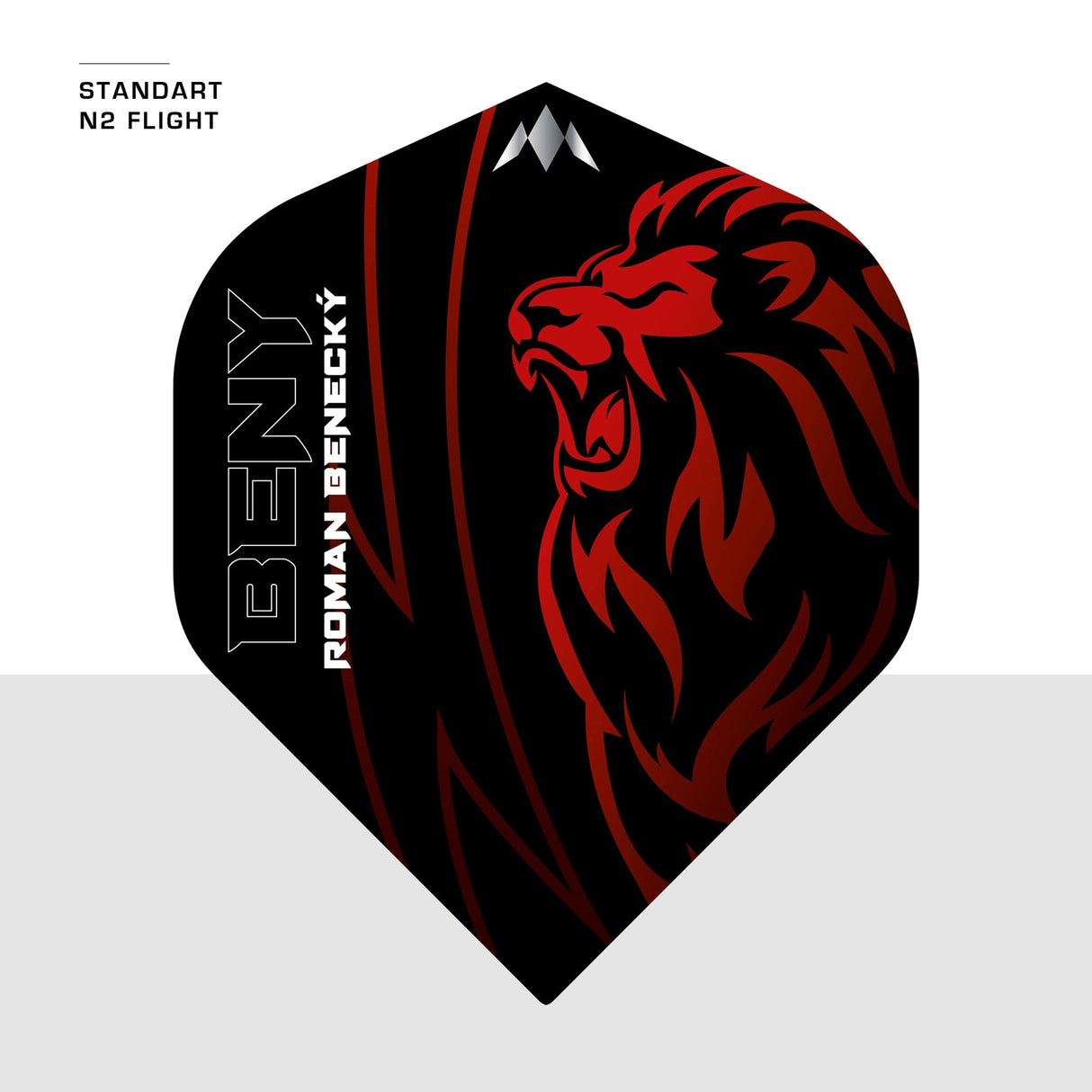 *Mission Solo Dart Flights - 100 Micron - No2 - Std - Roman Benecky - view 5