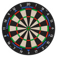 Mission Samurai 4 Dartboard - Professional - Knife Wire - Black Spider