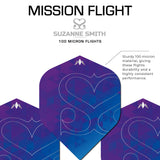 *Mission Solo Dart Flights - 100 Micron - No2 - Std - Suzanne Smith - view 3