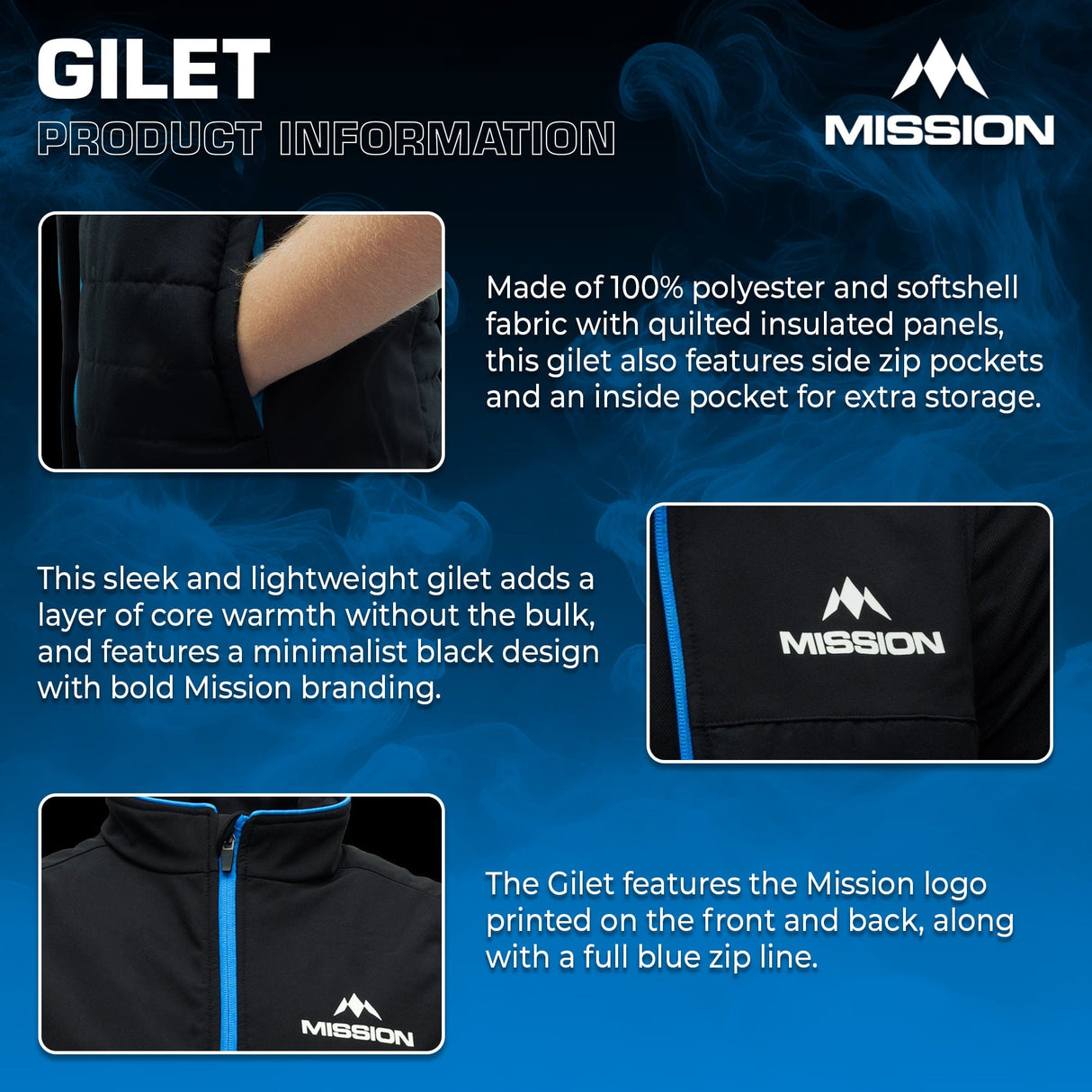Mission Teamwear - Gilet - Black - Adult - view 5