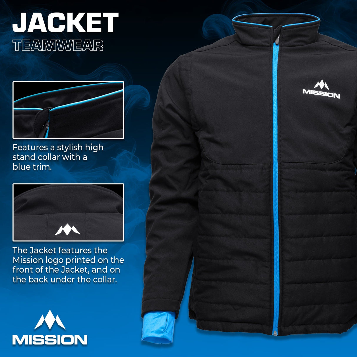 Mission Teamwear - Softshell Jacket - Black - Kids - view 4