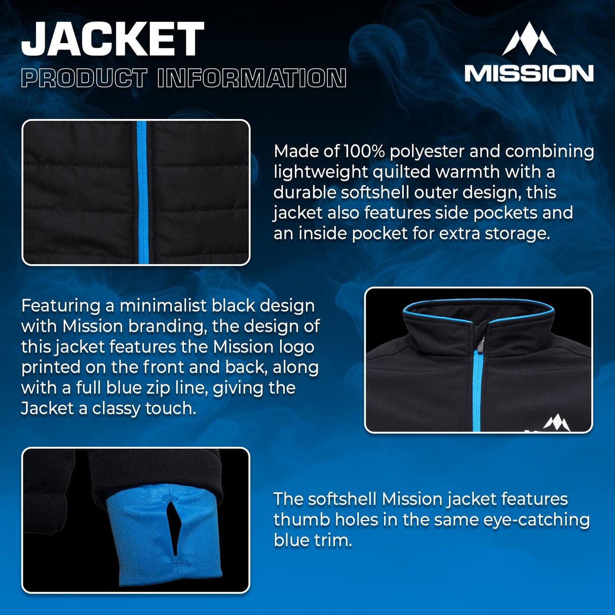Mission Teamwear - Softshell Jacket - Black - Adult - view 5