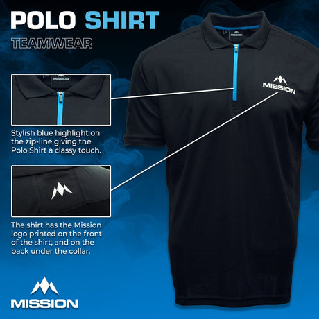 Mission Teamwear - Polo Shirt - Black - Adult - view 4