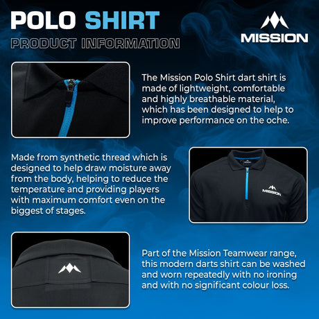 Mission Teamwear - Polo Shirt - Black - Kids - view 4