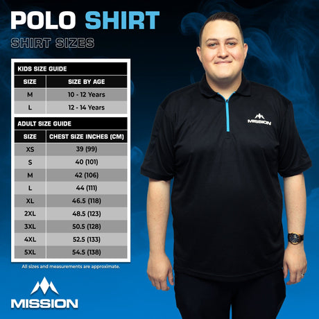 Mission Teamwear - Polo Shirt - Black - Kids - view 5