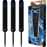 *Mission Josh Rock Darts - Steel Tip - Brass - Rocky - Black & Blue - view 5