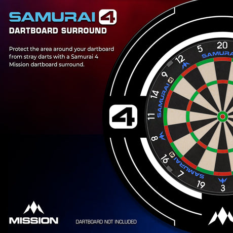Mission Darts Samurai 4  Surround - White Edition - view 3