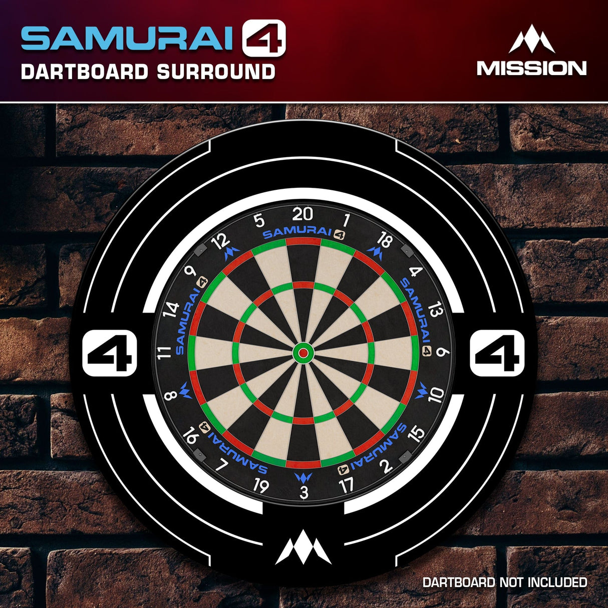 Mission Darts Samurai 4  Surround - White Edition - view 5