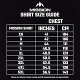 Mission Darts EXOS Cool SL Dart Shirt - Navy Blue & Sky - view 2