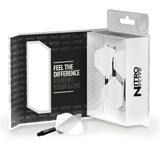 Nitro Flite Integrated Flight & Shaft White & Black No2 by Red Dragon