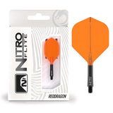 Red Dragon Nitro Flite Integrated Flight & Shaft Orange & Black - view 5