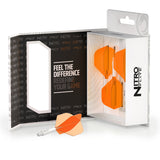Red Dragon Nitro Flite Integrated Flight & Shaft Orange & White - view 4