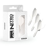 Red Dragon Nitro Flite Integrated Flight & Shaft White - view 2