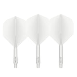 Red Dragon Nitro Flite Integrated Flight & Shaft White - view 3
