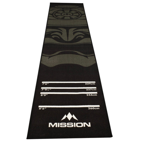 Mission Carpet Darts Mat - Non Slip Back - 290cm x 60cm - Samurai - view 4