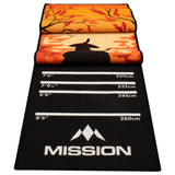 Mission Carpet Darts Mat - Non Slip Back - 290cm x 60cm - Ronin - view 3