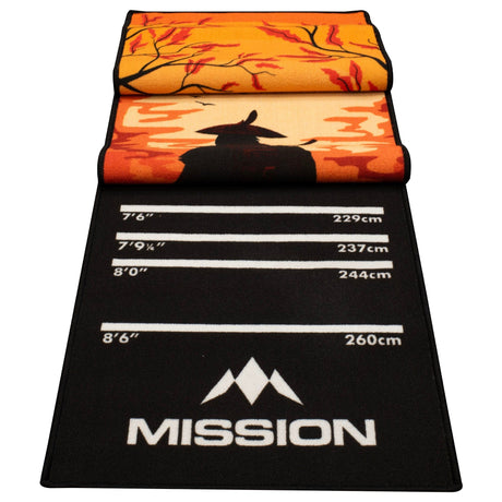 Mission Carpet Darts Mat - Non Slip Back - 290cm x 60cm - Ronin - view 3