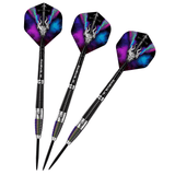 Mission Occult Darts - Steel Tip - 90% - Black & Coral PVD - view 9
