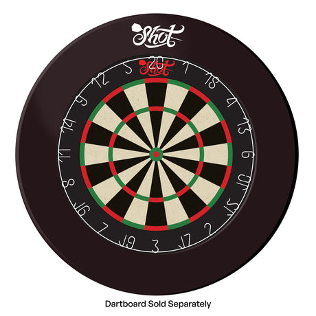 Shot Black Dartboard Surround - view 2