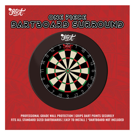 Shot Black Dartboard Surround - view 3