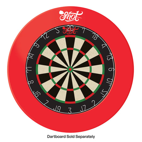 Shot Red Dartboard Surround - view 2