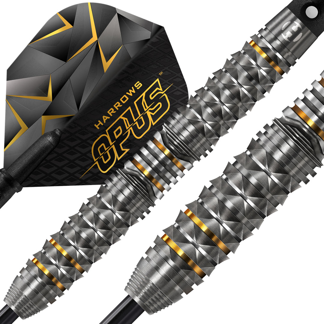 Opus 90% Tungsten Steel Tip Darts by Harrows - The Darts Shop