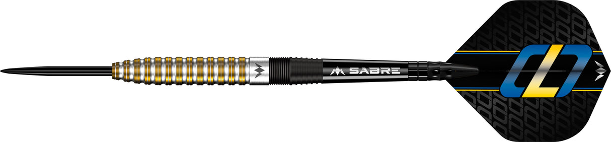Mission Oskar Lukasiak Darts - Steel Tip - 95% Tungsten - Black & Gold PVD - The Darts Shop
