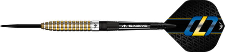 Mission Oskar Lukasiak Darts - Steel Tip - 95% Tungsten - Black & Gold PVD - The Darts Shop