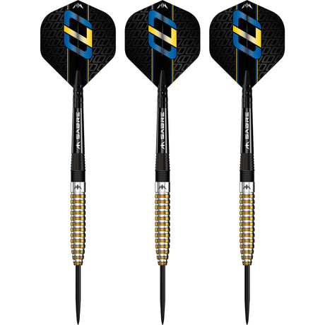 Mission Oskar Lukasiak Darts - Steel Tip - 95% Tungsten - Black & Gold PVD - view 2