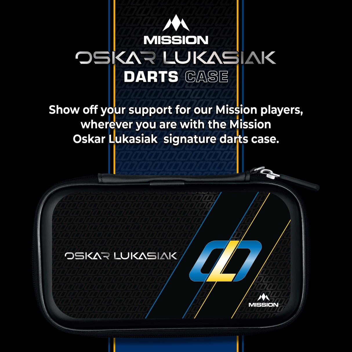 Mission Darts Players- EVA Dart Case - Oskar Lukasiak - view 2