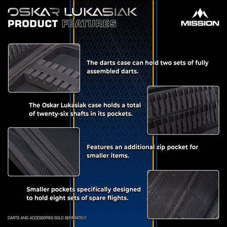 Mission Darts Players- EVA Dart Case - Oskar Lukasiak - view 4