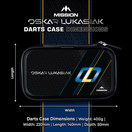 Mission Darts Players- EVA Dart Case - Oskar Lukasiak - view 5