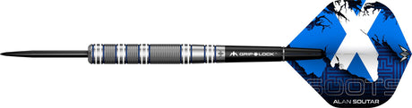 Mission Alan Soutar Darts - Steel Tip - Soots - Blue & White - The Darts Shop